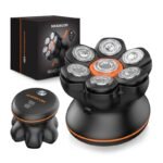 MAXGROOM JK-1688 Electric Shaver for Head and Beard - Black