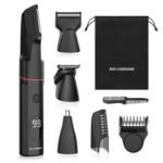 MAXGROOM LK-881 multifunctional trimmer with replaceable tips - black - Image 2
