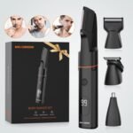 MAXGROOM LK-881 multifunctional trimmer with replaceable tips - black - Image 3