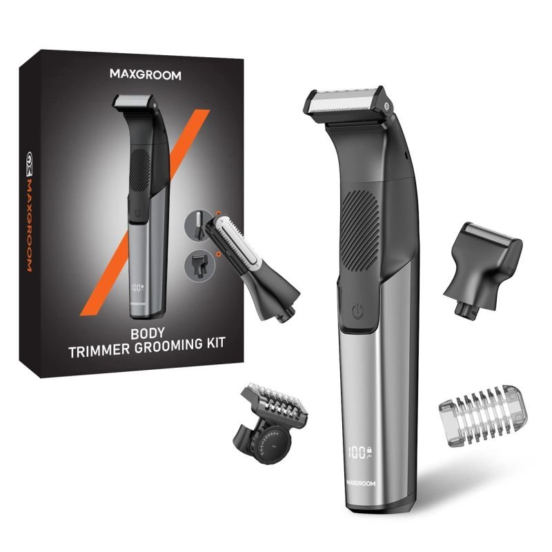 lupin-wear-ca-maxgroom-m-319-multifunctional-trimmer-with-replaceable-tips-black-2638961 MAXGROOM M-319 multifunctional trimmer with replaceable tips - black - Image 1