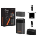 MAXGROOM M-5580 2-in-1 Electric Shaver - Black