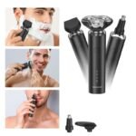 MAXGROOM M-8012 3-in-1 electric shaver - black - Image 2
