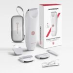 MAXGROOM M-9082 2-in-1 Womens Body and Face Trimmer - White - Image 3