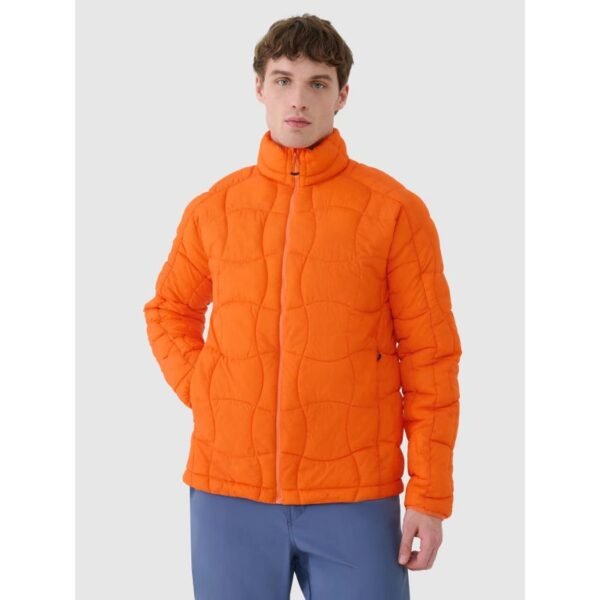 Mens 4F 4FWSS25TDJAM527-70S Primaloft Silver down trekking jacket