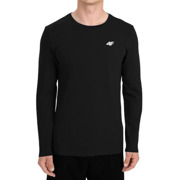 Mens 4F Longsleeve T-shirt M611 deep black 4FWMM00TLONM611 20S