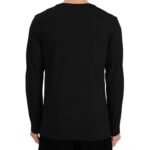 Mens 4F Longsleeve T-shirt M611 deep black 4FWMM00TLONM611 20S - Image 3