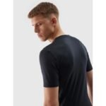 Mens 4F Slim Training T-shirt Made of Recycled Materials 4FWSS24TFTSM600-20S - Image 3