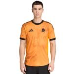 Mens adidas AS Roma 25/26 orange jersey JP4801