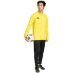 Mens adidas Entrada 26 Track sweatshirt yellow JZ6588 - Image 6