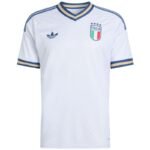 Mens adidas Italy 26 Away Jersey white and blue KC8704 - Image 2