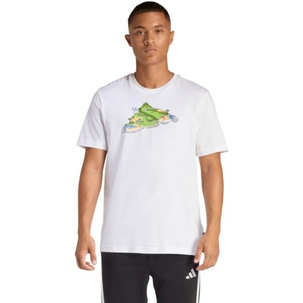 Mens adidas Novelty Mini T-shirt white JZ5037