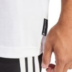Mens adidas Novelty Mini T-shirt white JZ5037 - Image 5