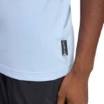 Mens adidas Novelty Mint T-shirt light blue JZ5038 - Image 5