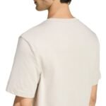Mens adidas Outdoor Kayaking Graphic T-shirt beige KB2541 - Image 5