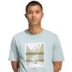 Mens adidas Outdoor Kayaking Graphic T-shirt mint KG5409 - Image 4