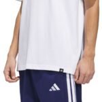 Mens adidas Summer Heat Graphic T-shirt white JZ7545 - Image 5