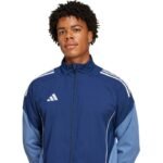 Mens adidas Tiro 25 Competition Presentation sweatshirt navy blue JI6564 - Image 5