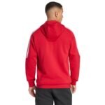 Mens adidas Tiro 26 League Sweat Full Zip Hoodie red KF9106 - Image 3