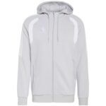 Mens adidas Tiro 26 League Sweat Full Zip Hoody Gray KF3319 - Image 2