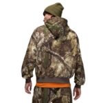Mens Air Jordan Brooklyn Realtree Fleece Hoodie Medium Olive - HV1860-222 - Image 2