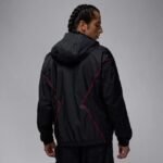 Mens Air Jordan Essentials Warm-Up Jacket Black - HF9333-011 - Image 2
