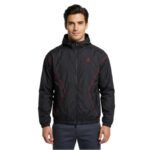 Mens Air Jordan Essentials Warm-Up Jacket Black - HF9333-011 - Image 4
