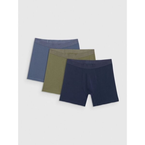 Mens boxer shorts (3-pack) 4F 4FRMM00UBXSM077-90S