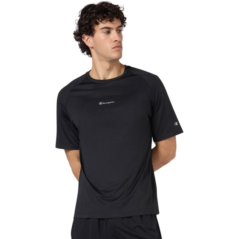 lupin-wear-ca-men-s-champion-ss-tee-black-221750-kk001-2815404 Mens Champion SS Tee Black 221750 KK001 - Image 1