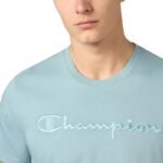 Mens Champion SS Tee Blue 220273 BS221 - Image 4