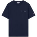 Mens Champion SS Tee Navy Blue 221798 BS501 - Image 2