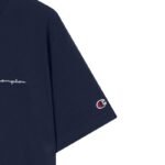 Mens Champion SS Tee Navy Blue 221798 BS501 - Image 4