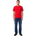 Mens Champion SS Tee red 221798 RS067 - Image 5