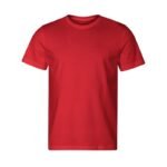 Mens Edge T-shirt (red) - Image 2