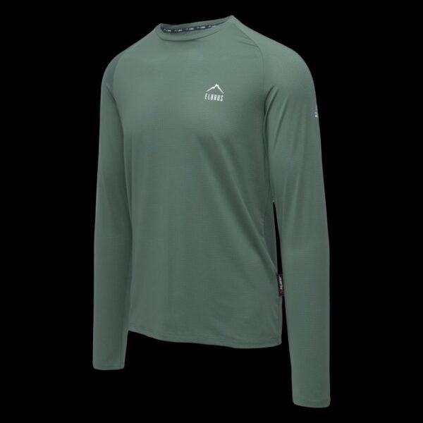 Mens EIGER POLARTEC Long Sleeve T-Shirt