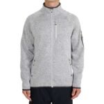 Mens fleece 4F M443 cool light gray melange 4FWSS26TFLEM443 27M