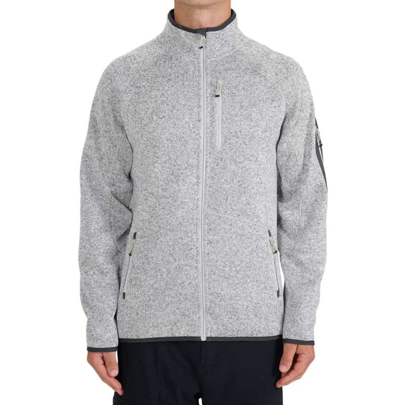 lupin-wear-ca-men-s-fleece-4f-m443-cool-light-gray-melange-4fwss26tflem443-27m-2472909 Mens fleece 4F M443 cool light gray melange 4FWSS26TFLEM443 27M - Image 1