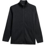 Mens fleece 4F M443 deep black melange 4FWSS26TFLEM443 20M - Image 2