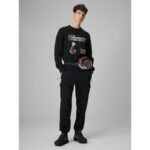 Mens longsleeve regular with print 4F 4FRSS26TLONM674-20S - Image 3