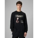 Mens longsleeve regular with print 4F 4FRSS26TLONM674-20S