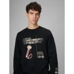 Mens longsleeve regular with print 4F 4FRSS26TLONM674-20S - Image 5