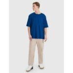 Mens oversize modal T-shirt 4F 4FRSS25TTSHM2731-46S - Image 4