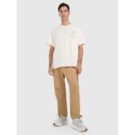 Mens oversized printed T-shirt 4F 4FRAW25TTSHM3220-11S - Image 5