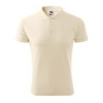 Mens Pique Polo Shirt (Almond) - Image 2
