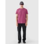 Mens regular plain T-shirt 4F 4FRAW24TTSHM2602-60S - Image 3