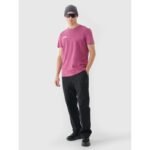 Mens regular plain T-shirt 4F 4FRAW24TTSHM2602-60S - Image 4