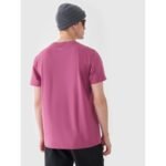 Mens regular plain T-shirt 4F 4FRAW24TTSHM2602-60S - Image 5