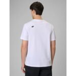Mens regular plain T-shirt 4F 4FRMM00TTSHM4192-10S - Image 2