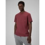 Mens regular plain T-shirt 4F 4FRSS26TTSHM3637-60S