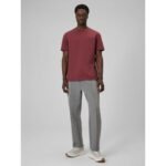 Mens regular plain T-shirt 4F 4FRSS26TTSHM3637-60S - Image 3