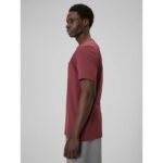 Mens regular plain T-shirt 4F 4FRSS26TTSHM3637-60S - Image 6